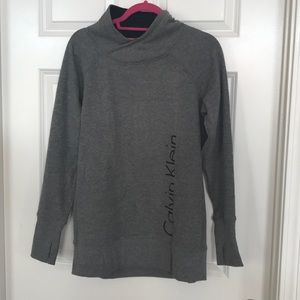 Calvin Klein Gray Athletic Sweater